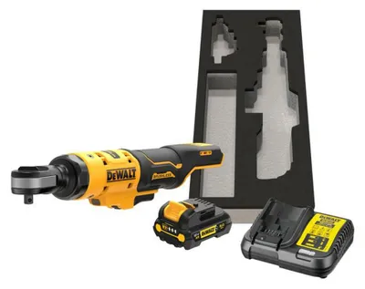 DEWALT Akku-Ratschenschlüssel 12V 3/8" DCF503L1G mit 81Nm Drehmoment