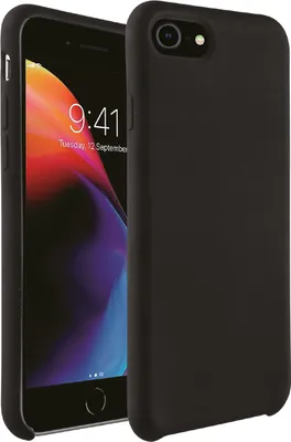 Produktbild von ViVanco™Hype, Cover, Apple, iPhone SE (2. Gen), iPhone 8, iPhone 7, iPhone 6s, 11,9 cm (4.7"), Schwarz