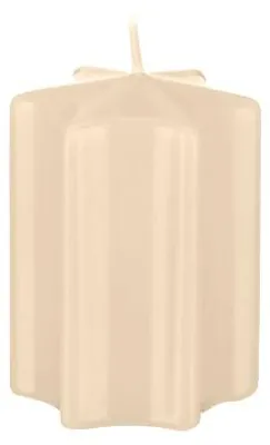 Produktbild von Sternkerzen Vanilla Bisquit 8 x Ø 6 cm, 4 Stück