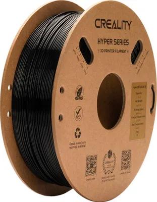 Produktbild von Creality Petg Filament Hyper Schwarz 1,75 Mm 1 Kg