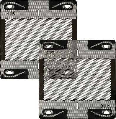 Produktbild von vhbw 2x Scherblatt kompatibel mit Braun Micron L, Micron S, Micron 6009, 2011, Micron, Eltron 770 (Typ 5410) Rasierer Silber