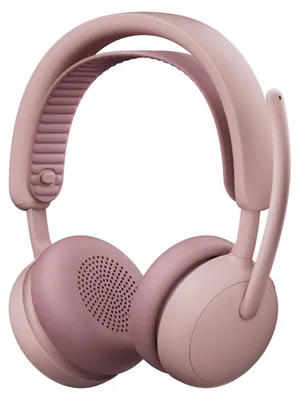 Productafbeelding van Logitech Zone Wireless 2 ES - Hoofdtelefoon - Over-ear - Bluetooth - draadloos, met kabel - actieve ruisonderdrukking - USB-C - roze - TeamSpeak-gecertificeerd