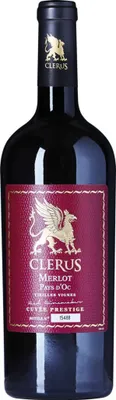 Produktbild von Cave de Cruzy  Clerus Merlot IGP