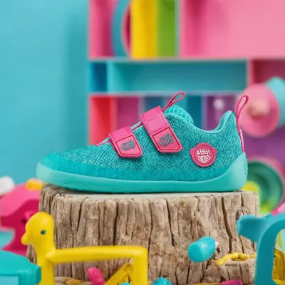 Produktbild von Affenzahn 00397-30003 Kinder-Barfußschuhe in Türkis