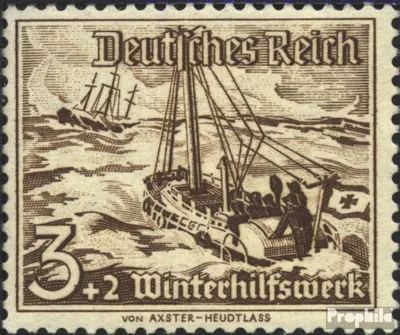 Produktbild von Briefmarken Deutsches Reich 1937 Mi 651 postfrisch Winterhilfswerk: Schiffe