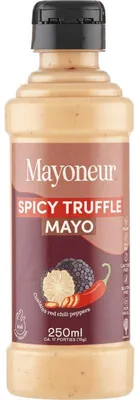 Produktbild von Mayoneur Spicy Trüffel Mayo 250g – Feurige Trüffelmayonnaise als Dip & Aufstrich