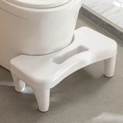 Obrázok produktu pre Ergonomická toaletná stolička pre ľudí s hemoroidmi, nadúvaním a zápchou