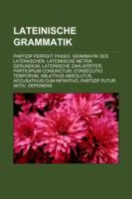 Produktbild von Lateinische Grammatik