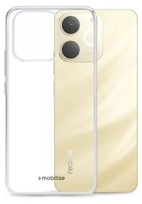 Produktbild von Mobilize Gelly Case Durchsichtig Handyhülle für Realme Note 70T Hülle Flexibles TPU Backcover - Transparent