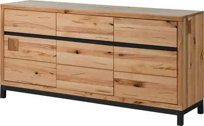 Produktbild von MASSIVMOEBEL24 Sideboard Kernbuche 175x45x85 natur geölt VILLANDERS #108