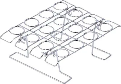 Produktbild von Metallischer Eiscremeschalenhalter für Display mit Waffelkegeln