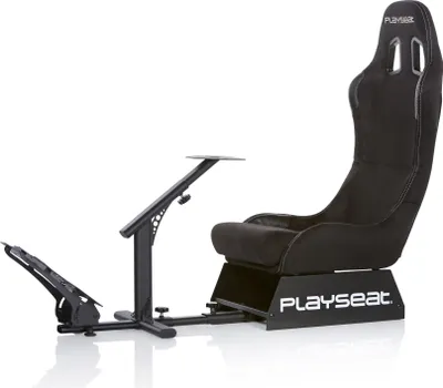 Zdjęcie produktu dla Playseat Evolution Alcantara, Uniwersalny fotel dla gracza, 122 kg, Obite siedzisko, Obite oparcie, Wyścigi, MAC, PC, PlayStation 4, Playstation 2, Playstation 3, Wii, Xbox, Xbox 360, Xbox One