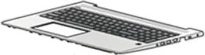Zdjęcie produktu dla HP L45090-041, Płyta główna w obudowie + klawiatura, Niemiecki, Klawiatura z podświetleniem, HP, ProBook 450 G6