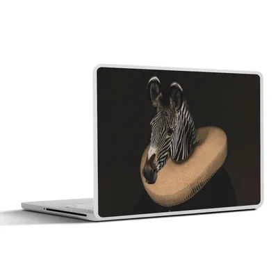 Produktbild von MuchoWow® Laptop Aufkleber Sticker Cover Gemälde - Zebra - Alte Meister 40x30 cm - Laptop Dekoration - Selbstklebend