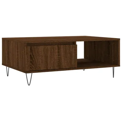 Produktbild von vidaXL Couchtisch Braun Eichen-Optik 90x60x35 cm Holzwerkstoff