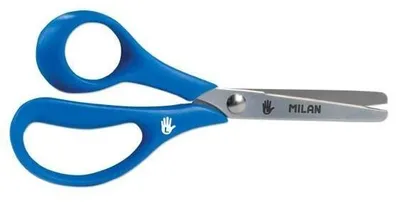 Produktbild von MILAN Linkshänder Schere Scherenspitze 14,4 cm Präzisionsschnitte
