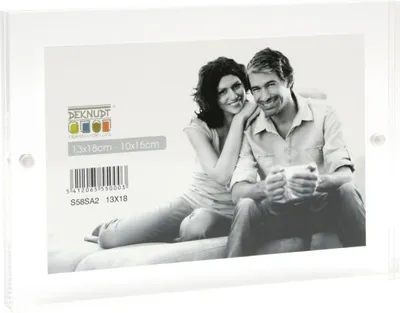 Produktbild von Deknudt S58SA2 Kunststoffrahmen transparent 10x15 cm