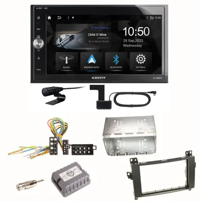 Produktbild von Xzent X-527 Android Auto CarPlay DAB Einbauset für Mercedes Vito Viano W639