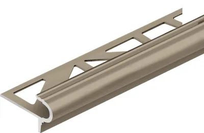 Zdjęcie produktu dla Profil schodowy aluminiowy półokrągły Cezar Szampan Mat 2,50m