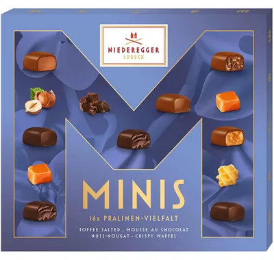 Produktbild von Niederegger Pralinen Vielfalt Minis 120g