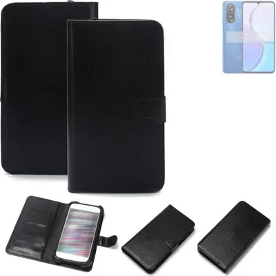 Produktbild von K-S-Trade Handyhülle Schutzhülle kompatibel mit Wiko Hi Enjoy 60s 5G Handy Schutz Hülle Handyhülle Bumper schwarz 1x