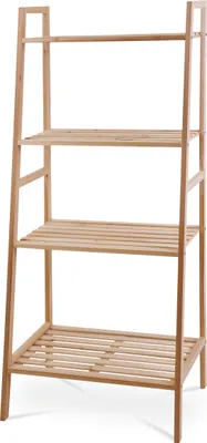 Zdjęcie produktu dla Półka drewniana Autronic Półka drewniana Autronic, 4 półki, drewno jodłowe, kolor naturalny (DR-N133 NAT)