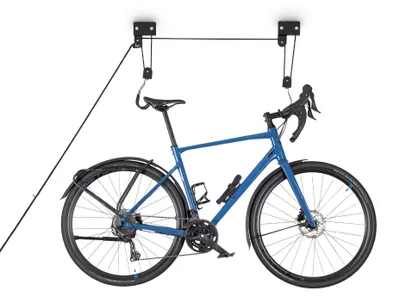 Fahrrad-Deckenlift mit Rolle, 57 kg, für Garage & Keller