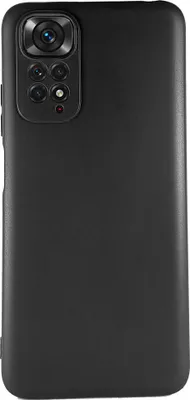 Produktbild von SCHWARZ TPU Silikon Matt Hülle für Xiaomi Redmi Note 11 / 11S Handy Case Cover Bumper Etui Handyhülle Schutzhülle Backcover