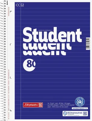 Immagine prodotto di 5XBRUNNEN 106783101 Collegebl A4 lin 70g