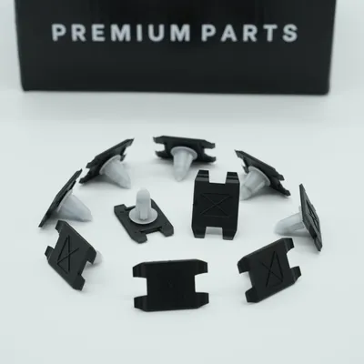 Productafbeelding van 20 bevestigingsclips voor de wielkuip, geschikt voor BMW 7-serie, X3, E38, F25, artikelnummer 51718259025