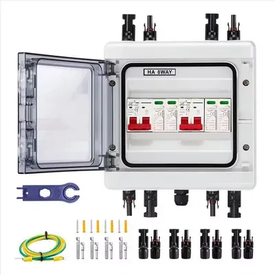 PV DC Kombinatorbox 1000V 40A 2Eingänge 2Ausgänge IP65