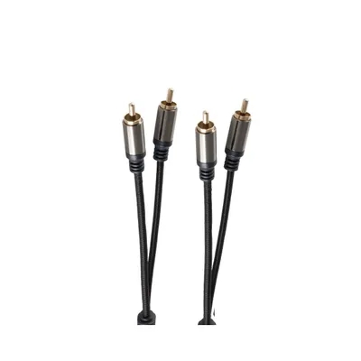 Produktbild von shiverpeaks BS20-41155, 2 x RCA, Männlich, 2 x RCA, Männlich, 1,5 m, Schwarz