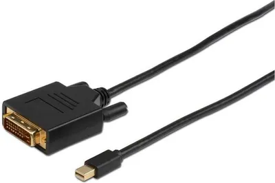 Produktbild von Microconnect MDPDVI2B, 2 m, Mini DisplayPort, DVI-D, Stecker, Stecker, Gerade