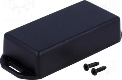 Image de 1 x Boîtier : universel, Z : 20 mm, avec X : 40 mm, Y : 80 mm, modèle 1551, 1551KFLBK, boîtier universel
