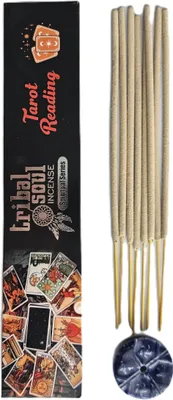 Produktbild von Set Räucherstäbchen + Keramikständer TAROT Duftende Räucherstäbchen