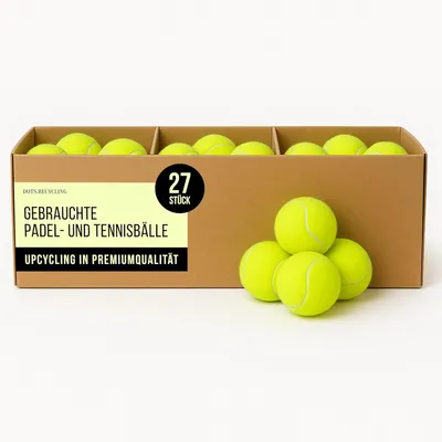 Produktbild von Padel und Tennisbälle 72 Stück, für Training, recycelt