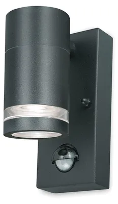 Zdjęcie produktu dla 4lite 4L2/3004, Oświetlenie zewnętrzne ścienne, Antracyt, Stal nierdzewna, IP44, I, IK06