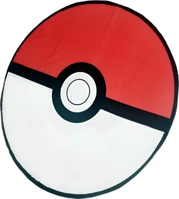 Produktbild von Pokemon Pokeball Mikrofaser Badetuch Strandtuch XL 130 cm