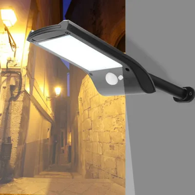 Obrázok produktu pre Solárne svetlo, záhradná lampa, senzorové svetlo, LED svetlo, nástenné solárne svetlo