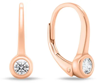 Immagine prodotto di Orecchini in bronzo con zirconi LME276R