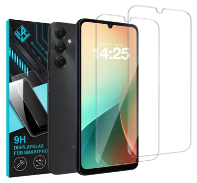 Produktbild von 2x 9H Schutzglas Displayschutzfolie für Samsung Galaxy A05s Displayglas Displayschutz Glas Panzerfolie Schutzglasfolie