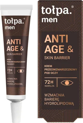 Produktbild von TOŁPA Men Anti-Age & Hautbarriere Anti-Falten Augencreme 10 ml