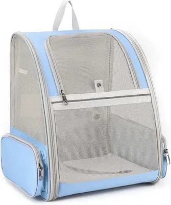 Immagine prodotto di Borsa da trasporto per gatti in poliestere blu