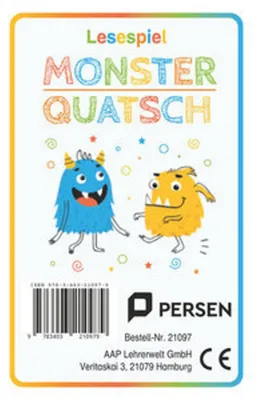 Image de Lesespiel Monster-Quatsch