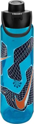 Produktbild von Nike Accessories Tritan Renew Recharge Chug Graphic 24oz/710ml Trinkflasche Blau  Blau One Size