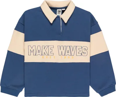Immagine prodotto di Roxy Iconic Waves Felpa Blau 8 anni Mädchen Blau 8 anni