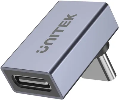 Produktbild von UNITEK USB-C-auf-USB-C-Winkeladapter, 40 Gbit/s, 240 W