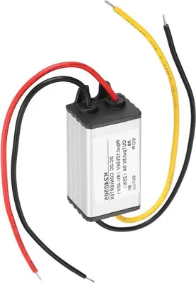 Obrázek produktu pro Automatický DC-DC měnič napětí pro automobilové nabíječky, převádějící napětí 12 V/24 V na 5 V, modul 5 A v kovovém pouzdře.