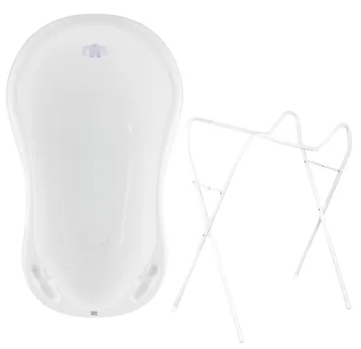 Produktbild von Hylat Baby Babywanne mit Gestell Weiß