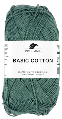 Produktbild von hellpetrol Farbnr. 269 - Pro Lana Basic Baumwolle - 100% Baumwolle - mercerisiert, gasiert